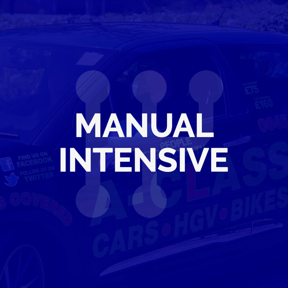 Manual Intensive 10 Hours AClass Driving School